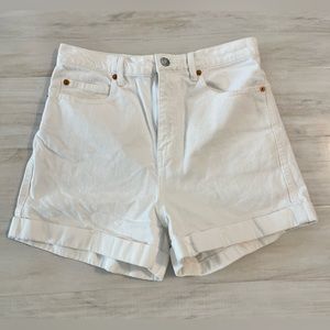 Gap Tall Super High Rise Shorts, White
